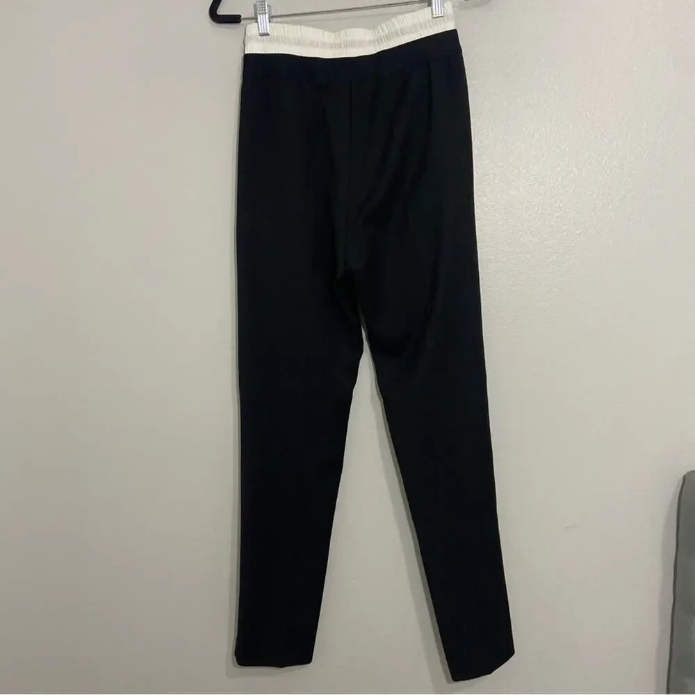 Sandro Wool Drawstring Pants Black Size 1 - Picture 5 of 9
